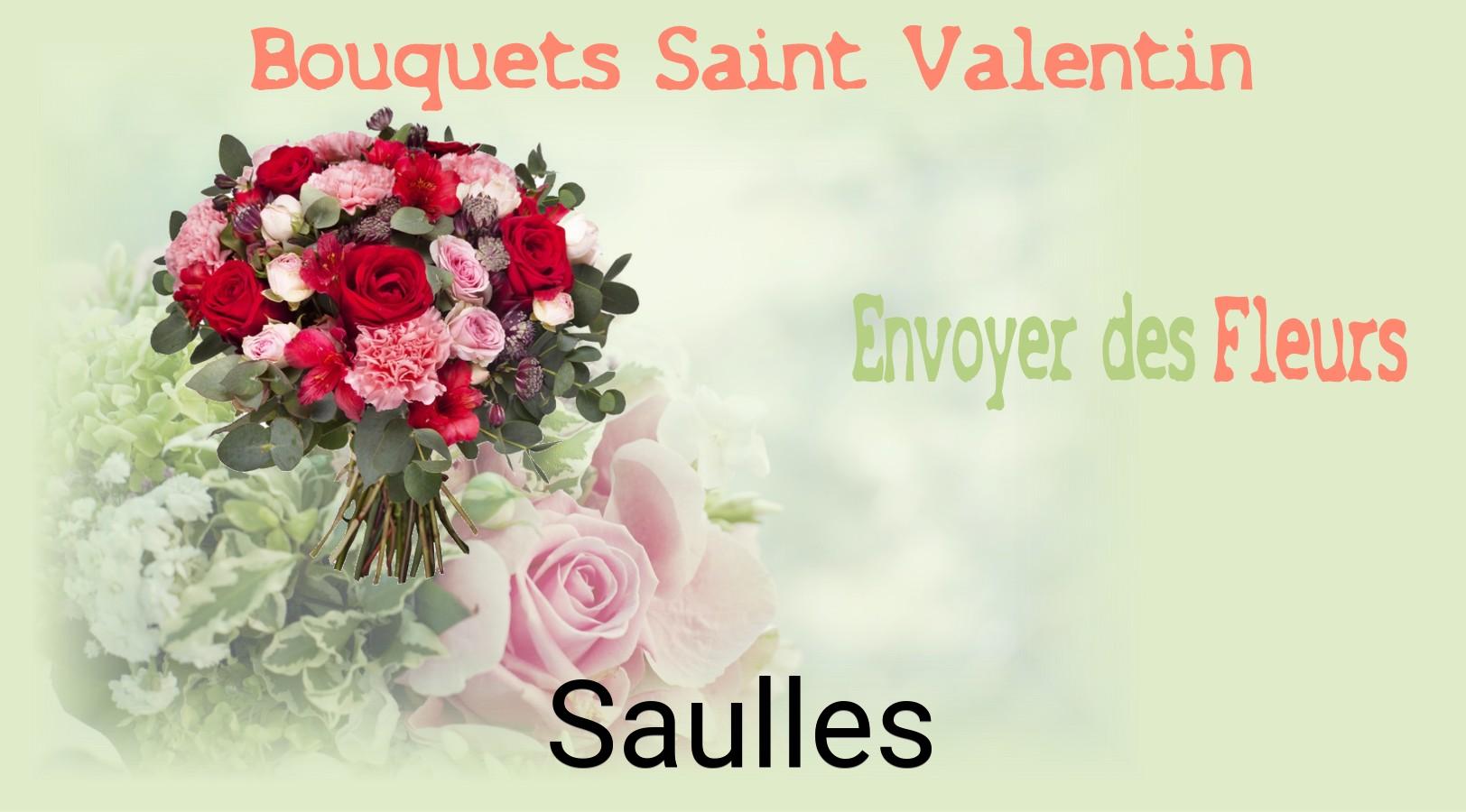 Roses de Saint-Valentin livrées à Saulles